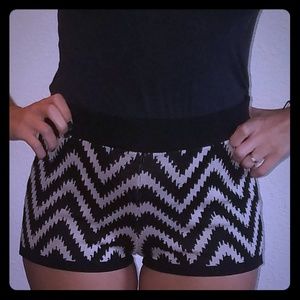 High waist shorts